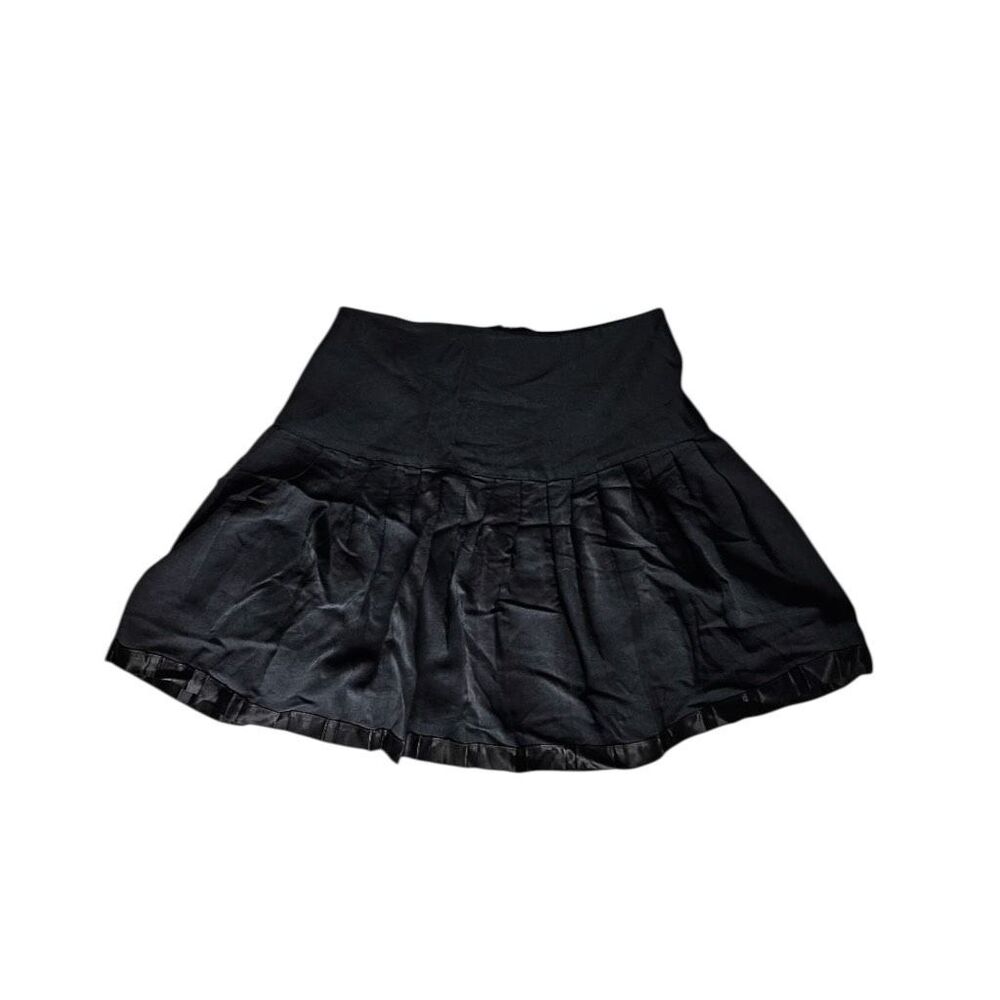 90s vintage goth mini skirt